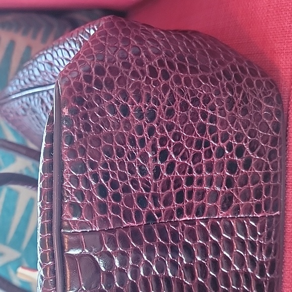 Longchamp Roseau Croc Embossed Tote - Picture 10 of 13